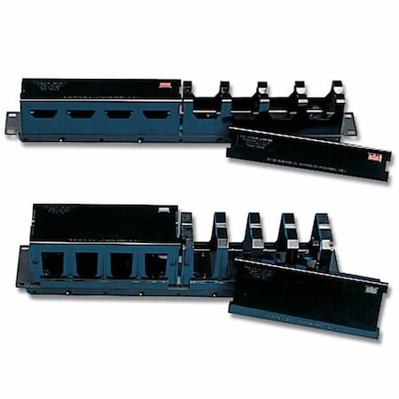 Siemon CABLE MGMT WALL MOUNT, 3.5"H FOR S110/S210 BLOCKS, WHITE W/LEGS S110A2RMS